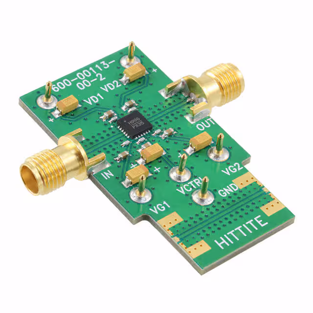 EVAL01-HMC996LP4E Analog Devices Inc.  Cartes de kits d'évaluation et de développement RF